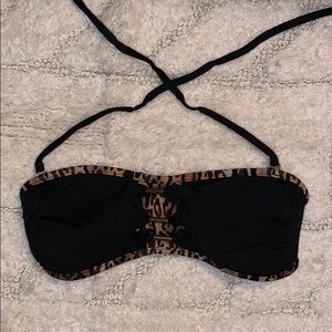 Cheetah bikini top